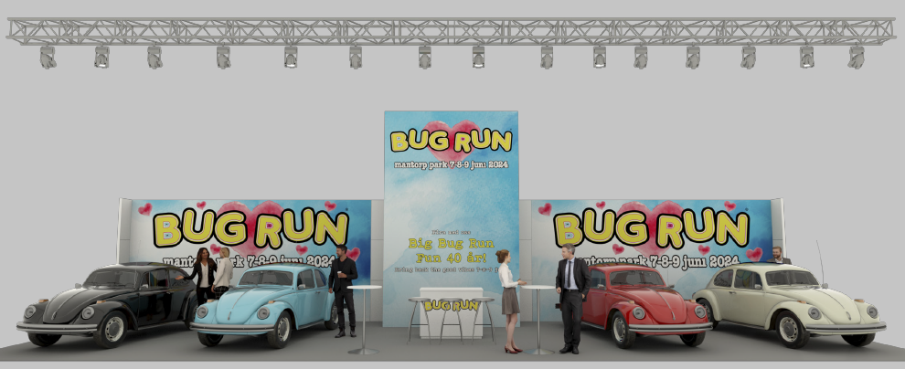 Bug Run på Custom Motor Show